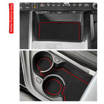 tapis antidérapants pvc texturé noir moderne adhésif console centrale porte kia niro ev 2023