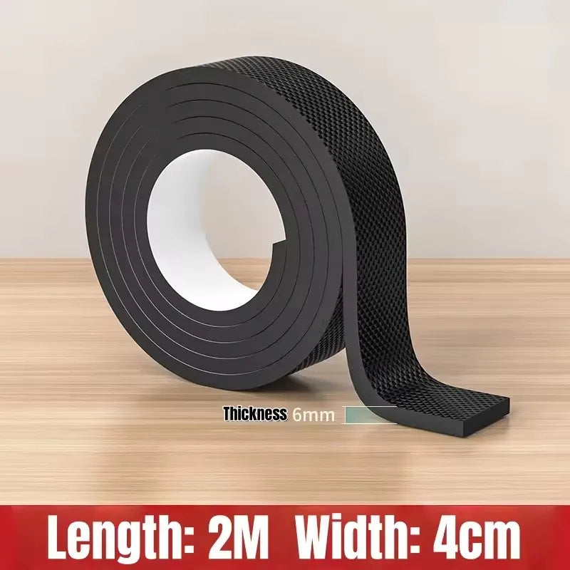 protections antidérapantes adhésives pieds meubles noires texturées triangles minimaliste chaises tables utilitaires