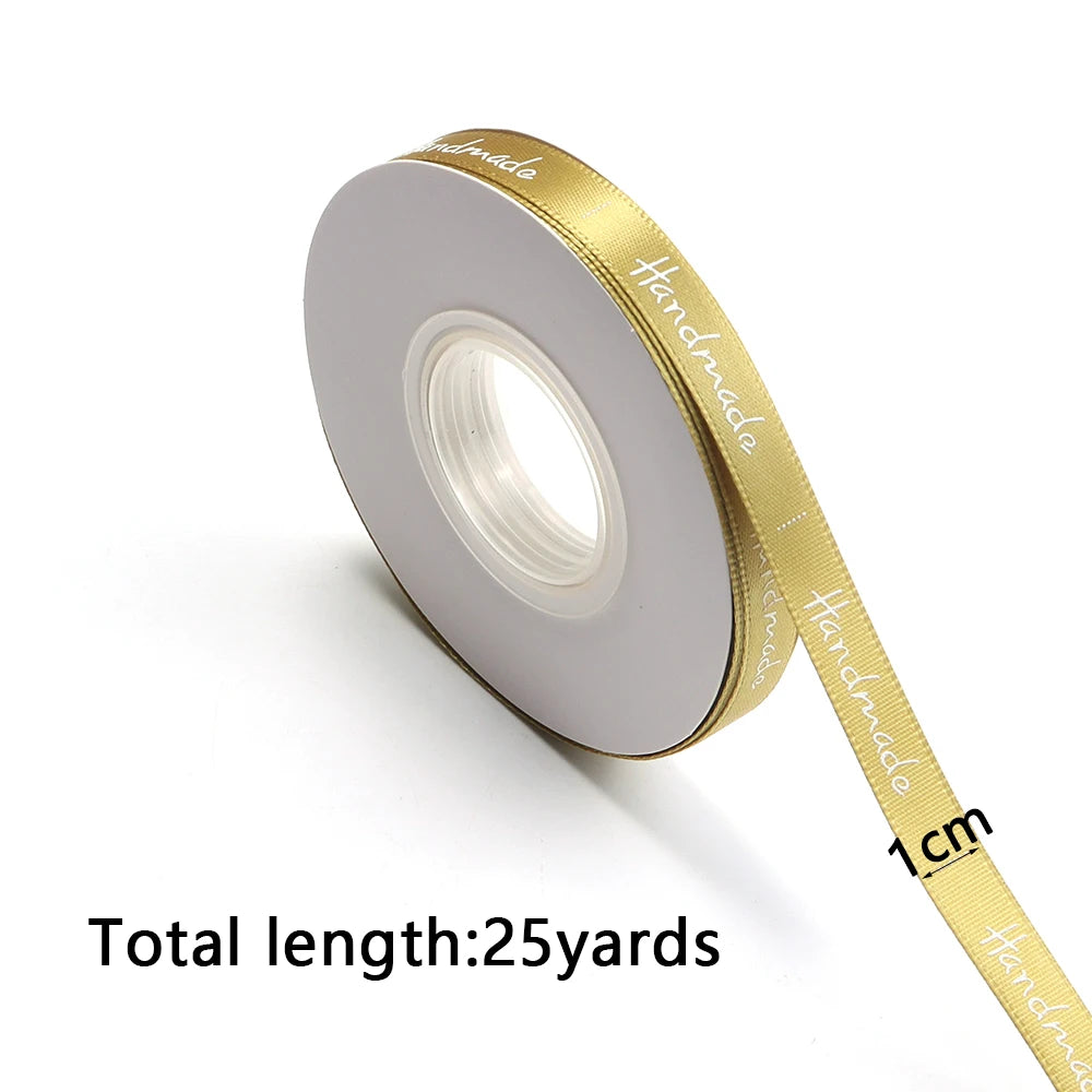 ruban satiné polyester 10mm 25yards couleurs variées décoration mariage emballage cadeaux romantiques festifs