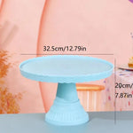 présentoir gâteau silicone rose bleu classique opalescent anniversaire mariageDecoration événementnelle support plateau gâteaux