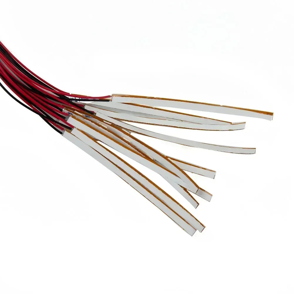 ruban led blanc rouge noir adhésif flexible 12v 18v led moderne 10 pièces