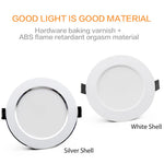 Spot LED 220V blanc moderne encastrable décoration intérieure chambre salon 18W 21W