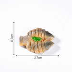 assiettes miniatures dessert blanc noir assiettes rustiques classiques textures marbrées accessoires cuisine poupée