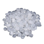 décoration extérieure galets lumineux bleu vert modernes semi translucides 300pcs