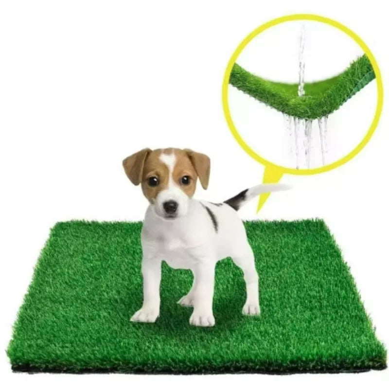 tapis imitation gazon artificiel vert doux chiens chats usage intérieur extérieur portable étanche