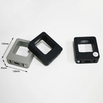 lampe murale led étanche contemporaine noire grise 145mm 120mm 45mm opaques