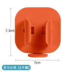 brosse dents électrique rechargeable support mural adhésif blanc rose moderne minimaliste