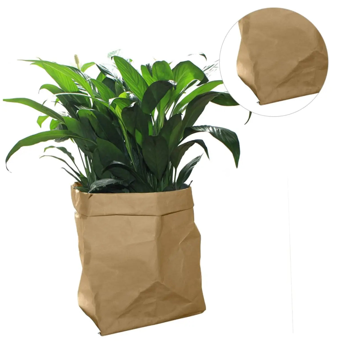 sac rangement réutilisable kraft paper opaque couleur brun clair texture mat simple rustique cuisine