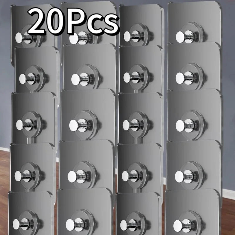 porte serviettes adhésifs pvc gris clair modernes salle bains cuisine chambre multiplications