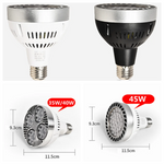 projecteurs led 220v e27 35w 45w blanc froid blanc chaud moderne argent noir