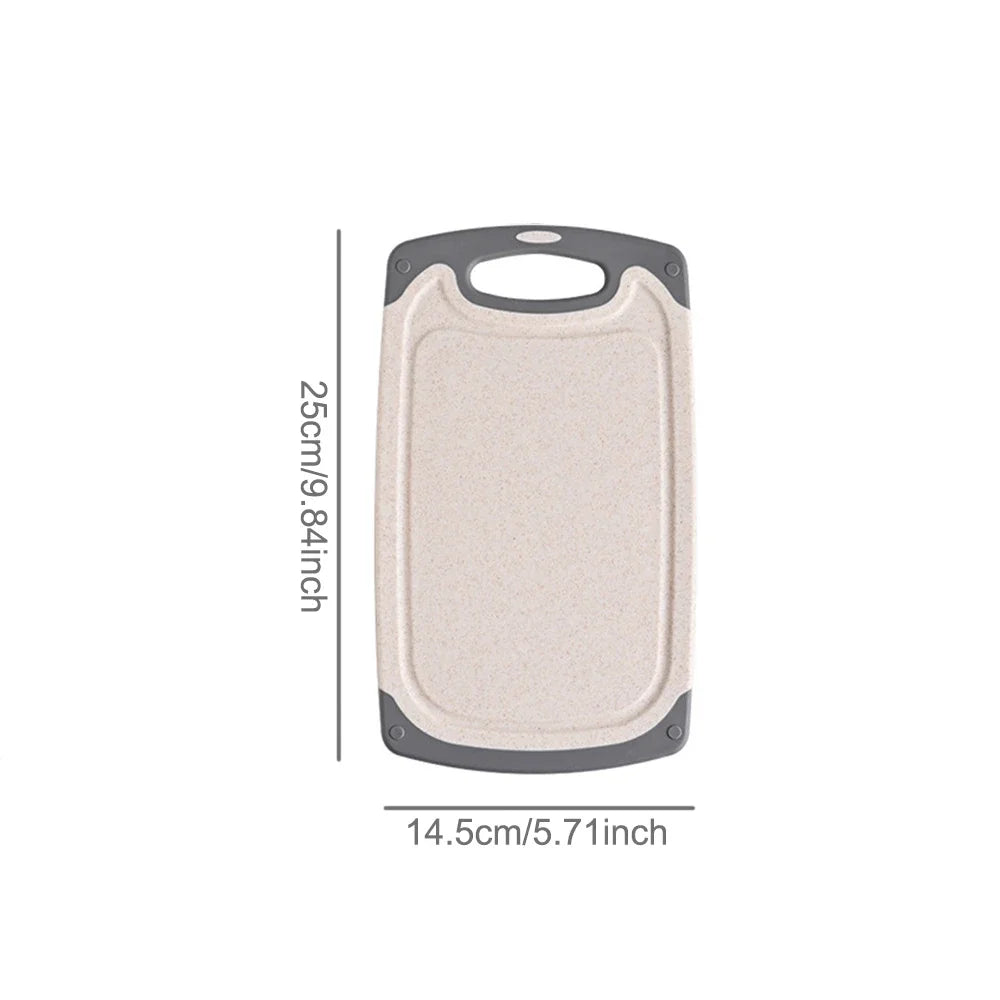 planche découper rectangulaire moderne poignées intégrées robuste respectueuse environnement gris beige granulé noir opacité