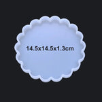 coasters silicone blanc bleu rose violet vert lisses modernes minimalistes