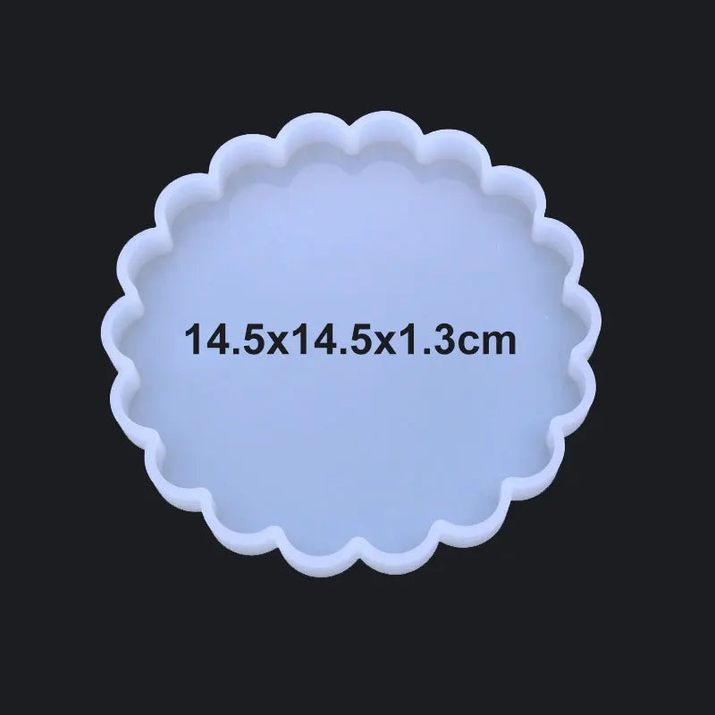 coasters silicone blanc bleu rose violet vert lisses modernes minimalistes