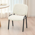 housses chaise polyester jacquard rayures modernes couverture chaise banquet gris clair ajustable protégeant universel