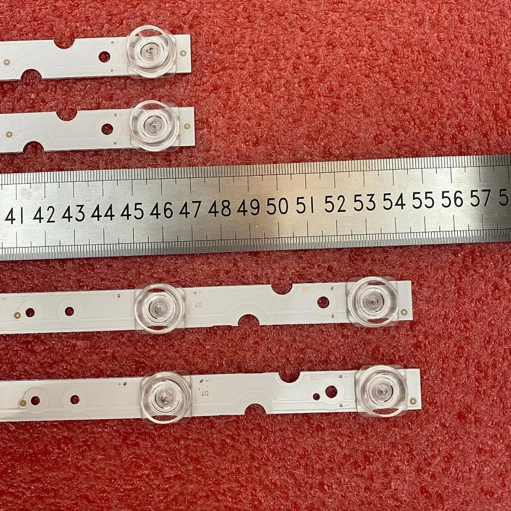 bandes led rétroéclairage téléviseur blancs modernes fonctionnels 6v continua leds ul rohs cem