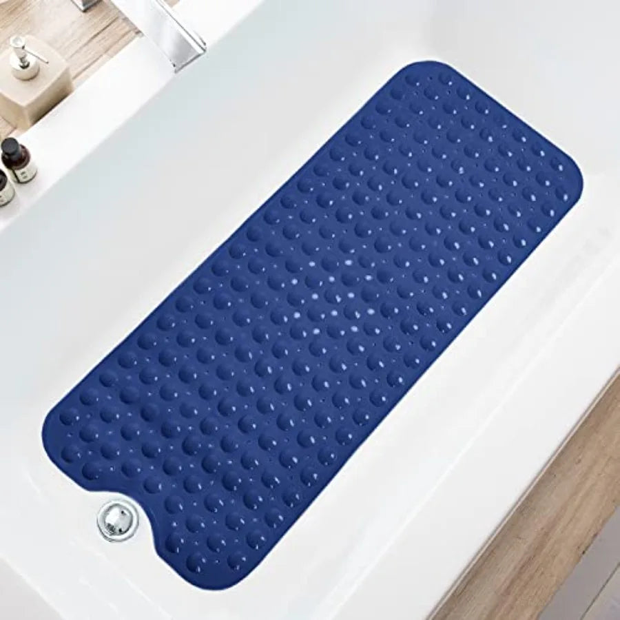 tapis bain moderne 39x16 pouces texture 200 bosses antidérapant transparent adhésif salle bain