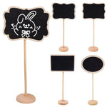 ardoise décorative pied bois texturée rectangulaire ovale cœur étoile maison fleur anniversaire mariage