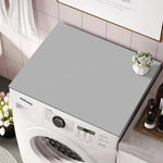 protège lave linge adhésif motif floral moderne gris noir beige vert bleu