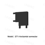 luminaire led rail magnétique noir moderne système éclairage intelligent intérieur ultra mince