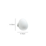 lampe mur moderne verre blanc opaque fixée mur 6000K 3000K