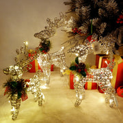 Renne lumineux de Noël LED pour décoration intérieure - Décoration festive pour chambre et salon