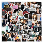 sticker cartoon personnages scènes textes vampires edward twilight opaques adhésifs collection diverses