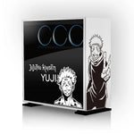 autocollants graphiques anime gojo yuji blanc noir décoration boîte rangement modernes stickers opaques