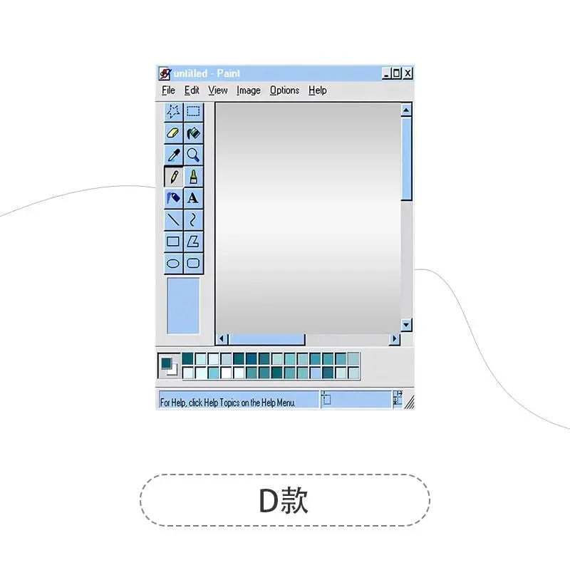miroir decoratif retro cadre paint icone graphique opalescent stickers chambre coucher