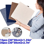 tapis auto adhésifs polyester modernes bleu marine gris beige marron noir tissage texture opacité