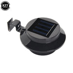 lampe solaire murale clips noir blanc panneaux solaires intégrés veilleuse extérieure moderne imperméable