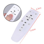 télécommande intelligente sans fil blanc moderne boutons on off setup indicateur lumineux