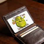 autocollants protection cartes bancaires face monstre vert shrek résistants rayures set pièces moderne illustratif