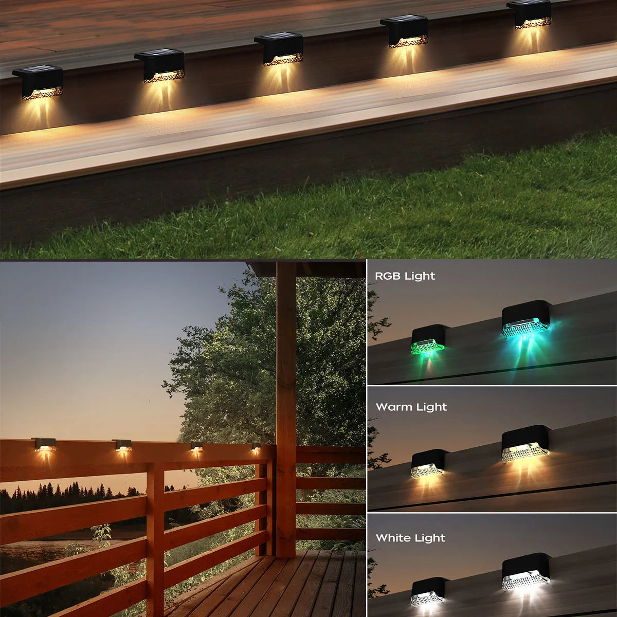 éclairage extérieur led solaire ip44 adhésif moderne transparent noir autonomie