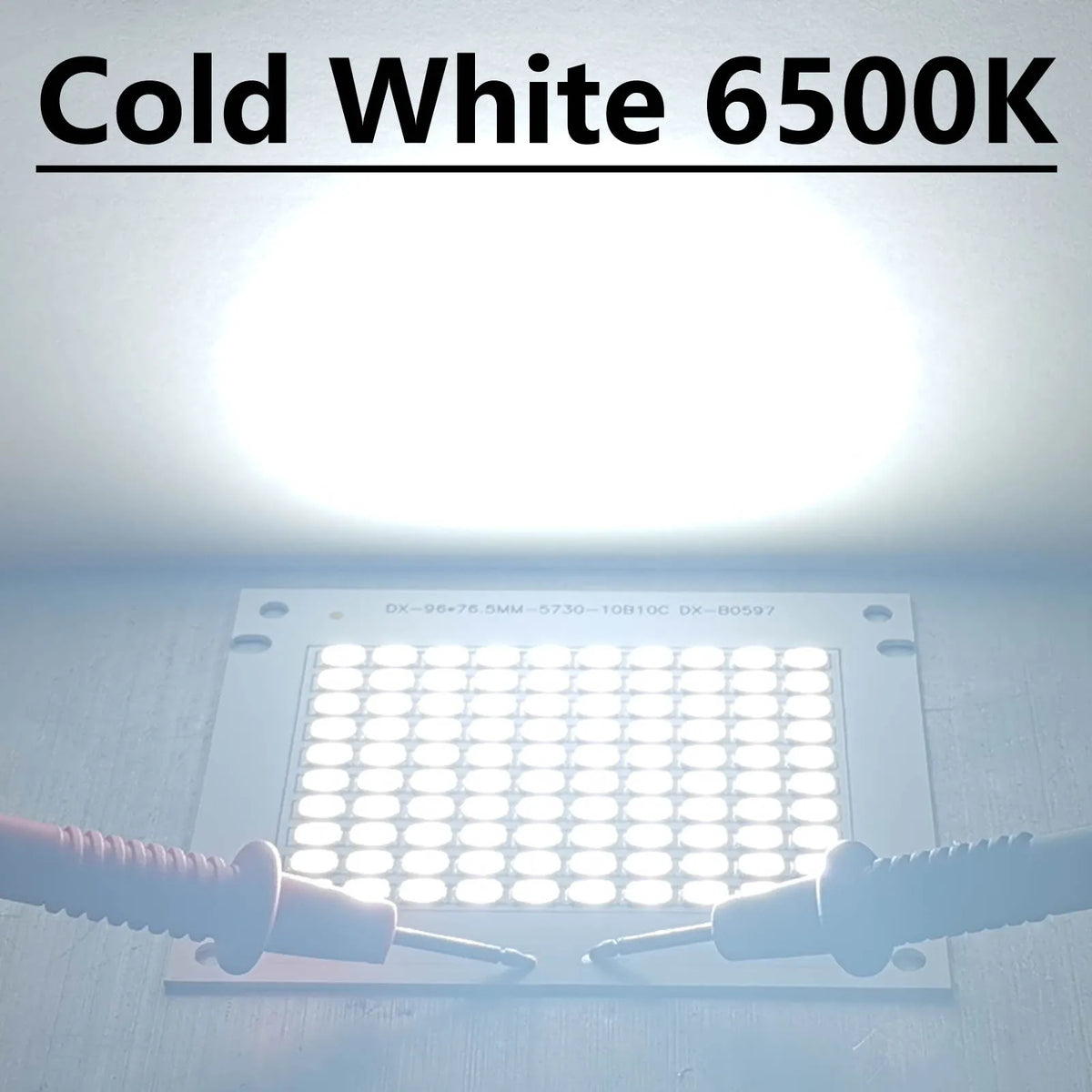 Panneau LED 50W blanc froid 6500K 5000LM 96x76.5mm matrice diodes moderne