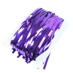 rideau franges violet bleu rouge mariage fête anniversaire décoratif transparent opale doré