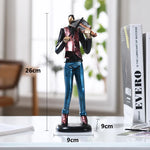 statues miniatures musiciens guitare saxophone trombone batterie décoration intérieure moderne stylisée