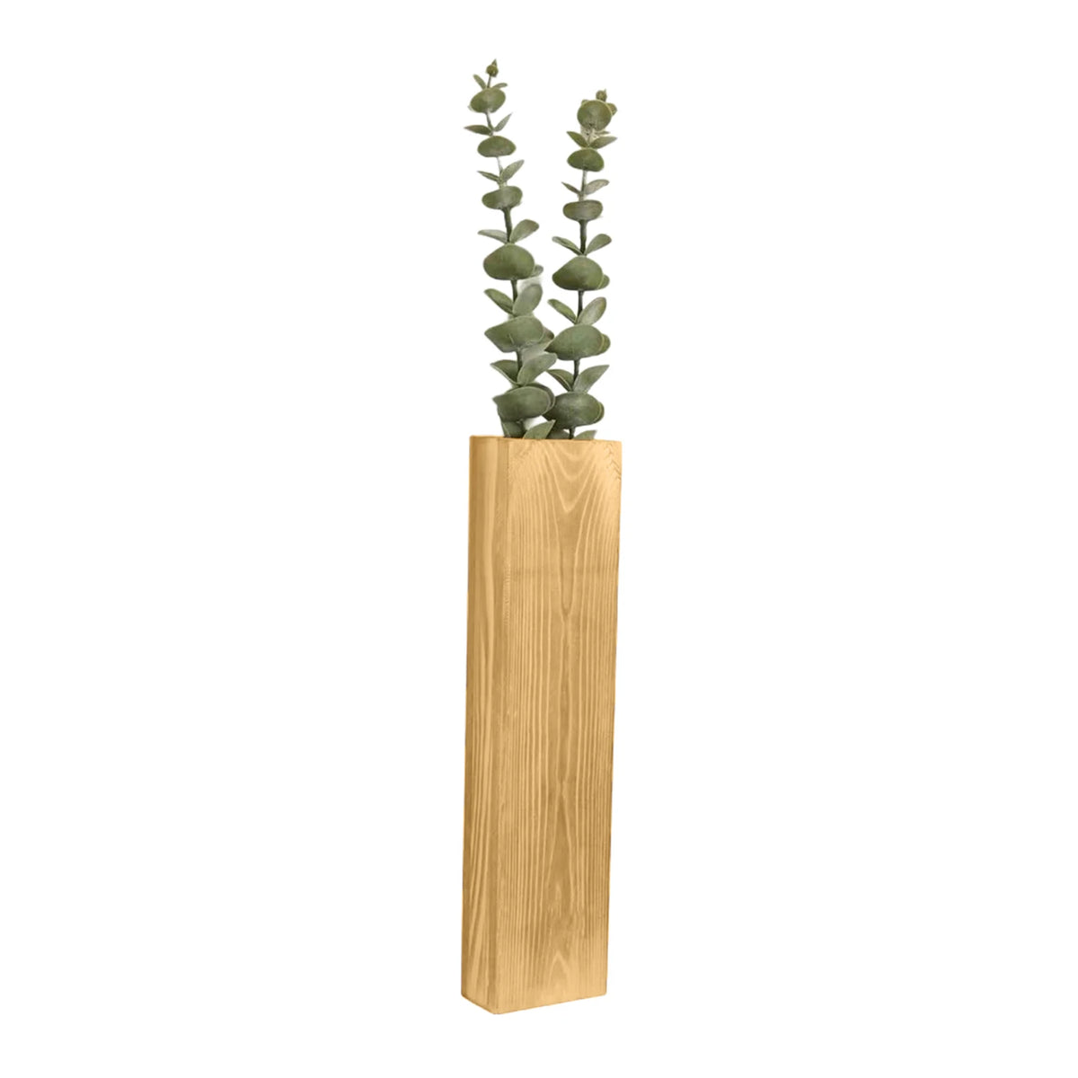 jardinière murale bois plantes vertes vase suspendu minimaliste support mural salon decoration