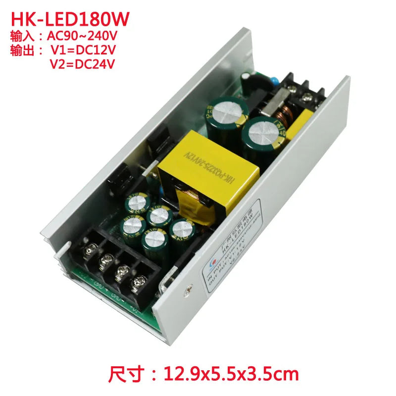projecteur led scène gris vert industriel 200w 180w 150w transformateur électrique connecteurs élect