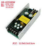 projecteur led scène gris vert industriel 200w 180w 150w transformateur électrique connecteurs élect