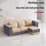 tapis anti griffes chat tissu adhésif protection canapé moderne gris beige adjustable