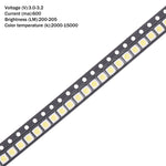 diodes led blanc jaune carrées électronique lumineuses rétroéclairage lcd application tv emc 3030c w3c3