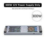 bande led multicolore contrôleur es32 capteur pir alimentation 12v câbles raccordement moderne adhésif 5m