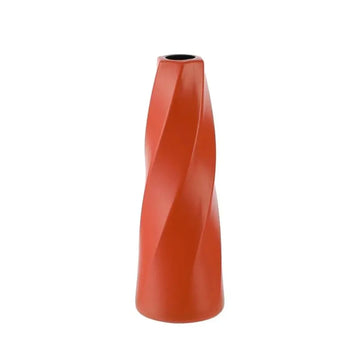 petit vase verre transparent moderne fleurs séchées décoration intérieure salon coloré