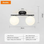 lampe moderne or blanc sphères translucides 90 260V 249 2000 flux lumineux