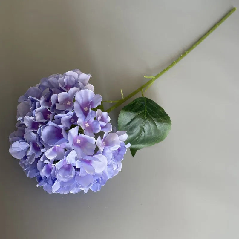 décoration florale hortensia artificielle bouquet bleu rouge moderne intérieur mariage anniversaire fête