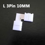 connecteurs led ruban 2pin 3pin 4pin 8mm 10mm adhésifs modernes blancs certifiés rohs cee