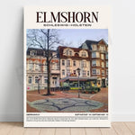 La ville d'Elmshorn en Allemagne, avec ses bâtiments historiques et son charme pittoresque, est une destination attrayante pour les visiteurs.