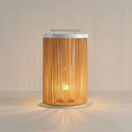lampe sol moderne blanc bois ampoule led éclairage extérieur jardin ip65