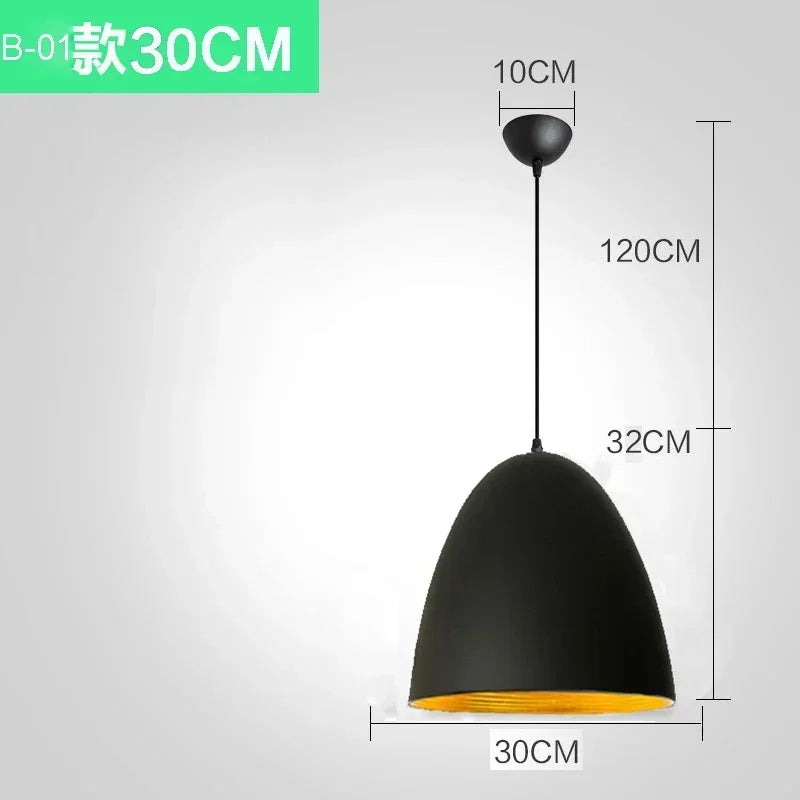 lampe suspension industrielle métal noir doré rétro moderne éclairage intérieur restaurant bar loft