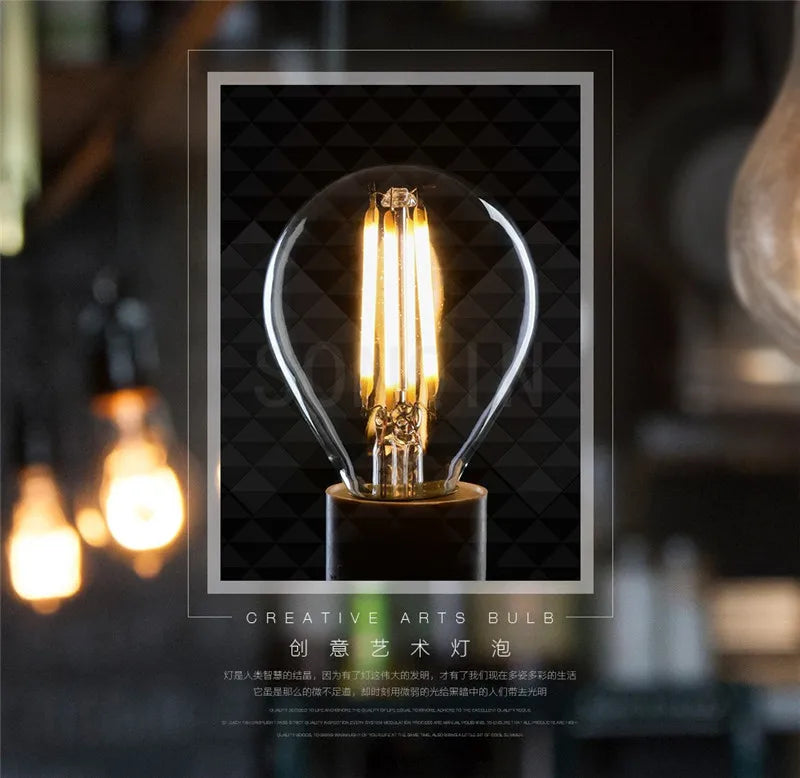 ampoules led filament doré transparentes vintage e14 6w 2700k opalescent 3500k 80000h